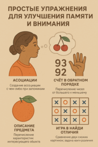 Упражнения для памяти